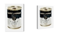 Oliver Gal Rive Sable Soup Can Fashion and Glam Wall Art Collection